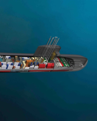 Nevesbu conceptontwerp elektrische onderzeeboot