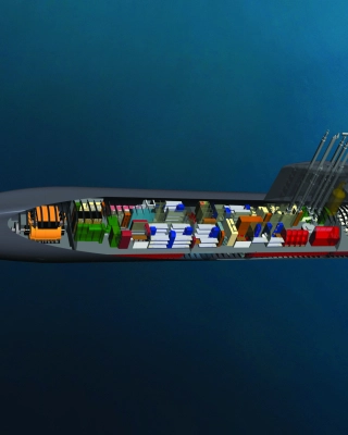 Nevesbu conceptontwerp elektrische onderzeeboot