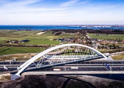 Spoorbrug Zandhazenbrug