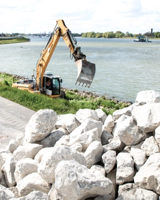 Dijkversterking Kinderdijk