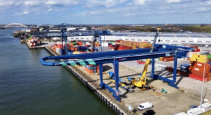 Containerkraan BCTN terminal