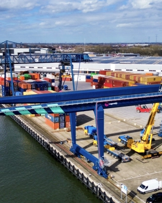 Containerkraan BCTN terminal