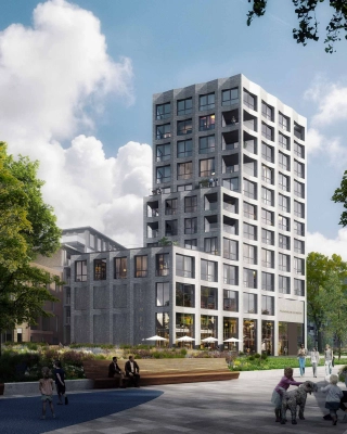 Multifunctionele woontoren: De Hooghe Delft