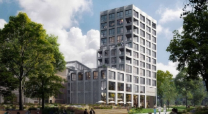 Multifunctionele woontoren: De Hooghe Delft