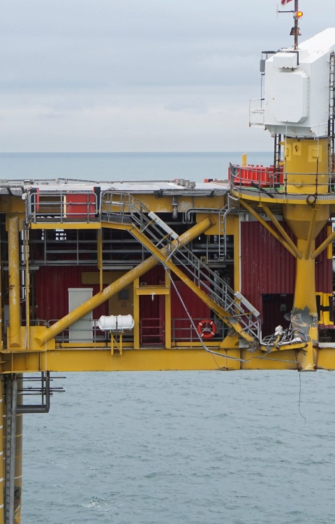 Decommissioning Petrogas Halfweg Platform