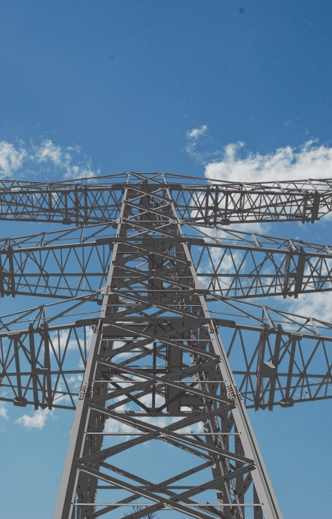 High-voltage pylons
