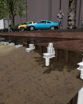 3D image of quay fund renovation
