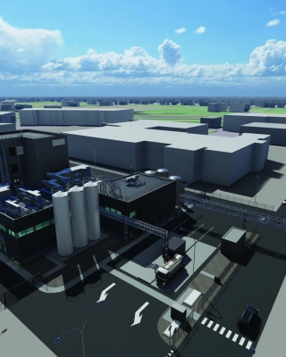 Nieuwe fabriek