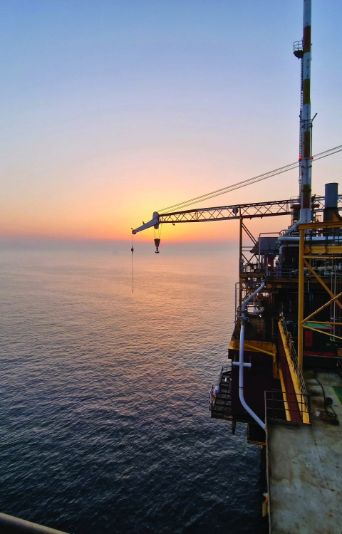 Gedetailleerde inspecties op offshore platforms