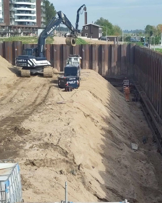 Dyke reinforcement City of Tiel