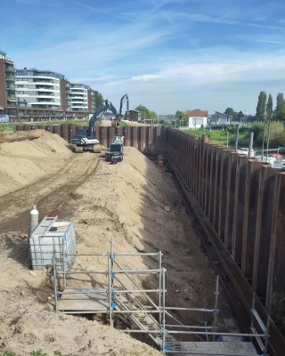 Dyke reinforcement City of Tiel