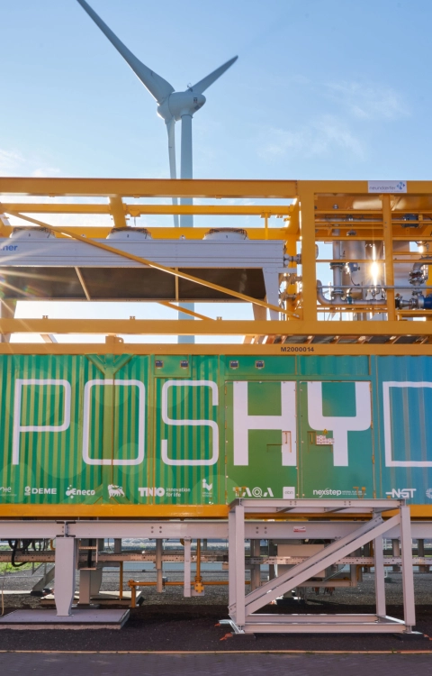 First hydrogen pilot: PosHYdon