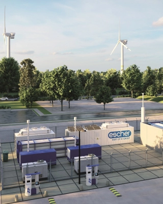 Waterstofproductie uit ammoniak