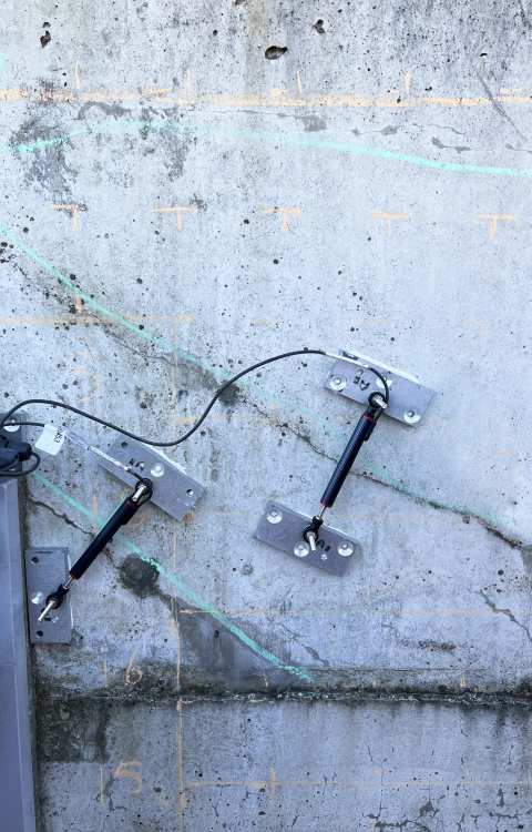 voegsensor scheur