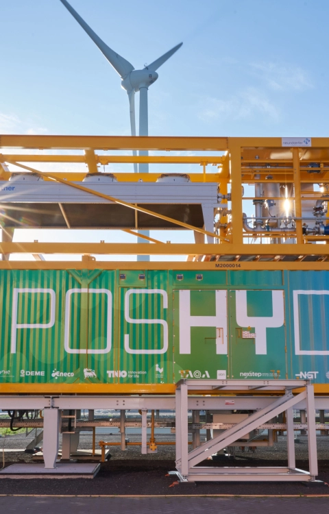 Eerste waterstof pilot: PosHYdon