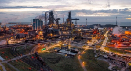 Fabriek omgeving tata Steel