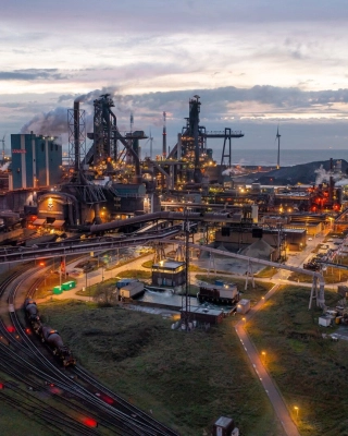 Factory surroundings Tata Steel