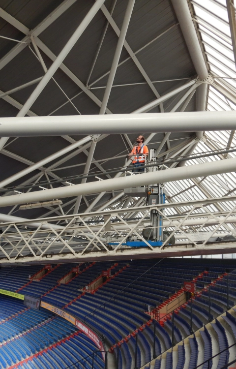 Structural inspection Feyenoord Stadium