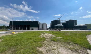bio-energy facility to process organic residue streams into green gas, organic fertiliser pellets and clean water.