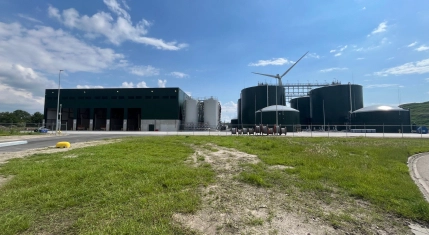 bio-energy facility to process organic residue streams into green gas, organic fertiliser pellets and clean water.