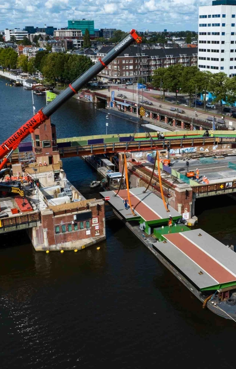 Berlagebrug in Amsterdam
