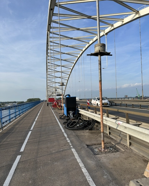 Maintenance Merwede bridge