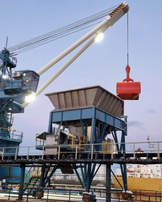 grab crane for Nobian