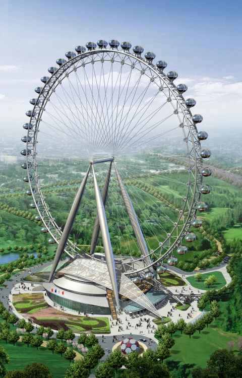 Feasibility study iconic ferris wheel