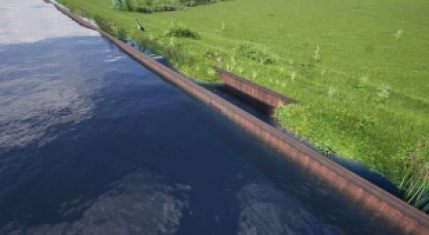 Natuurvriendelijke oever Hollandsche IJssel