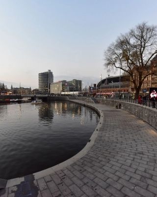 Kade Stationsplein West Amsterdam