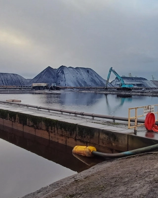 Watermanagement bij EMO op de Maasvlakte