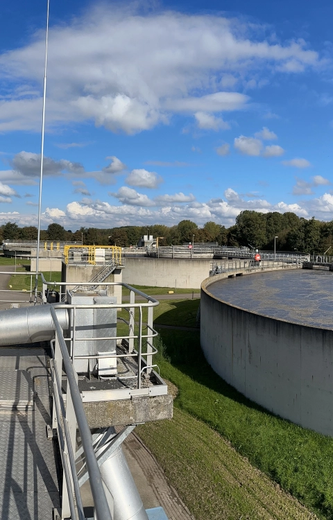 Uitbreiding roostergoedinstallatie RWZI Zwaanshoek