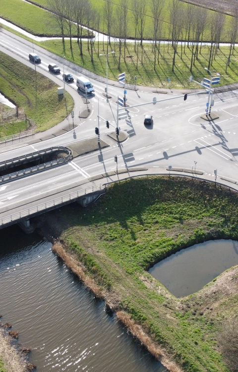 herinrichting N214 Zuid-Holland