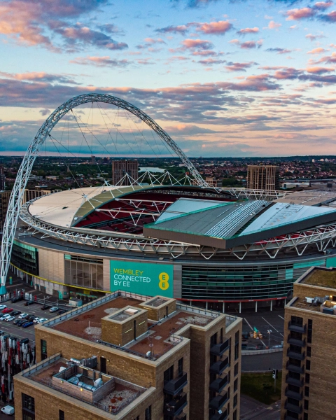Overzichtfoto wembley
